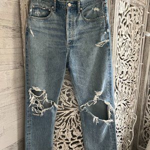 AGOLDE 90's Mid Rise Loose Fit Jeans, Size 28